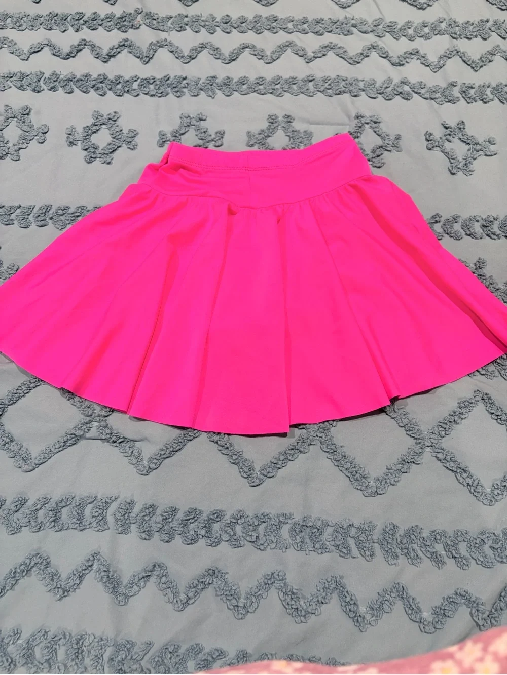 Girls Neon Pink Dance Skirt - Kids Costume